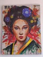 Schilderij flowergirl, Ophalen, Www.ibizasfeer.nl, Nieuw, Info@ibizasfeer.nl