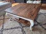 Driftwood salontafel van Riviera Maison, Vierkant, Zo goed als nieuw, Minder dan 50 cm, 50 tot 100 cm