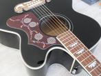 Epiphone J-200EC Studio Black elektrisch-akoestische western, Muziek en Instrumenten, Ophalen, Zo goed als nieuw, Western- of Steelstringgitaar