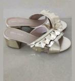 Gouden sandalen maat 37 merk "Anna Field", Anna Field, Overige kleuren, Zo goed als nieuw, Sandalen of Muiltjes