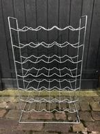 Groot vintage wijnrek, Huis en Inrichting, Woonaccessoires | Wijnrekken, Ophalen, Gebruikt, 25 flessen of meer, Metaal