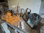 Buitenlampen met sensor en lichtslang, Ophalen of Verzenden, Gebruikt