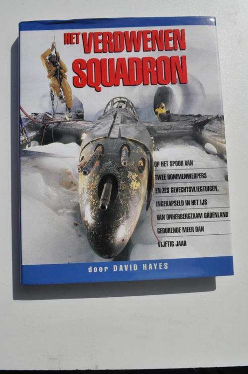 Het verdwenen squadron B17 Flying Fortress P38 Lightning €20, Boeken, Oorlog en Militair, Zo goed als nieuw, Luchtmacht, Tweede Wereldoorlog