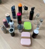 Complete set: drinkbekers, eettrommels en thermobekers, Ophalen of Verzenden, Zo goed als nieuw, Overige typen