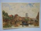 Rotterdam Haagse Veer aquarel van Stichting Rotterdam 1940, 1940 tot 1960, Zuid-Holland, Ongelopen, Ophalen of Verzenden