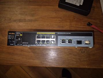Aruba J9774A switch 10poorts met 8 POE beschikbaar voor biedingen
