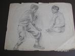 Hubert Bekman Kerkrade (Kinderen) 1934 tekening per stuk, Verzenden