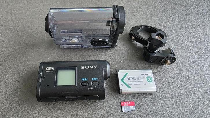 Sony HDR-AS20 Action Camera, Audio, Tv en Foto, Actiecamera's, Zo goed als nieuw, Sony, Verzenden