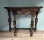 Sidetable Louis XIII stijl, Ophalen, Gebruikt, 50 tot 100 cm, Eikenhout