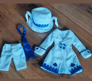 Bjd 1/4 MSD ,DOLL HEART, 4 dlg kleding set in nieuw staat.  beschikbaar voor biedingen
