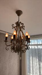 Brocante hanglamp/kroonluchter, Huis en Inrichting, Ophalen of Verzenden, Zo goed als nieuw