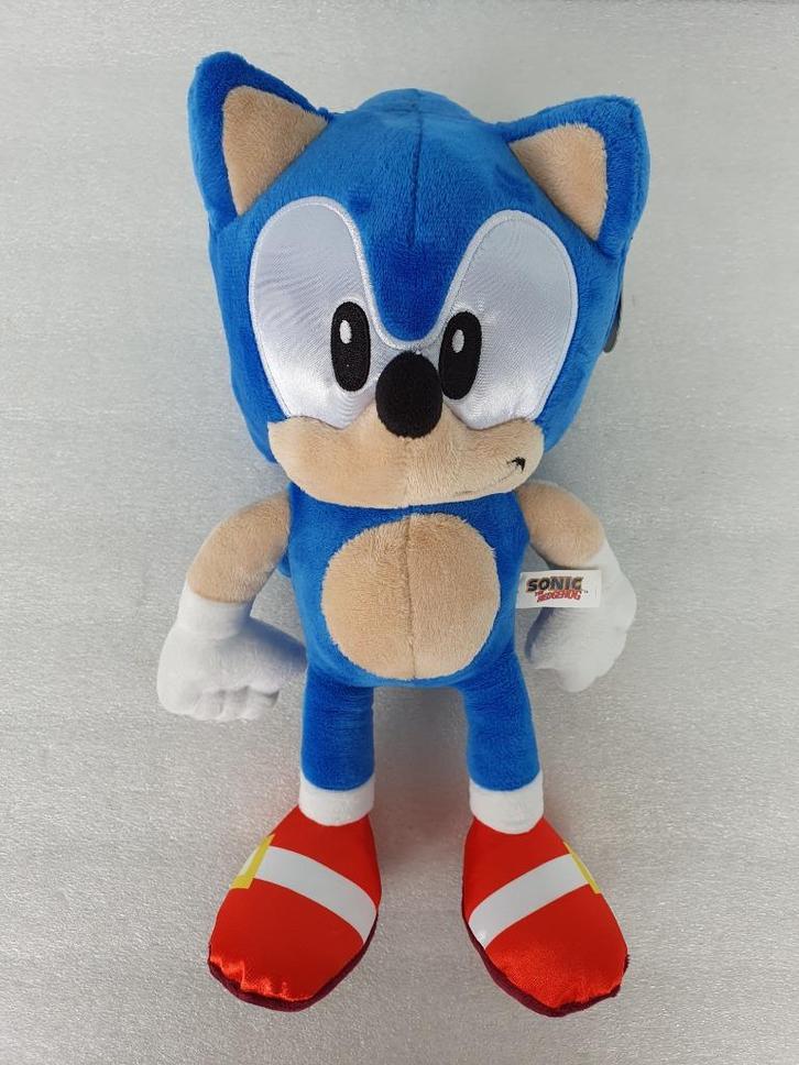 Knuffel Sonic ca. 30 cm (Play by Play, Sega) (nieuw), Kinderen en Baby's, Speelgoed | Knuffels en Pluche, Nieuw, Overige typen