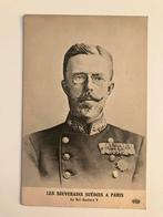 Koning Gustav V van Zweden, Verzamelen, Koninklijk Huis en Royalty, Verzenden, Zo goed als nieuw, Kaart, Foto of Prent