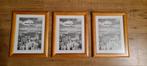 3 nieuwe houten fotolijsten 27½x21½ cm , Minder dan 50 cm, Nieuw, Ophalen of Verzenden, Minder dan 50 cm
