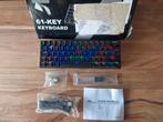 Royal Kludge 61 Keyboard Blauwe Switches (Draadloos), Ophalen of Verzenden, Nieuw, 61 toetsen, Overige merken