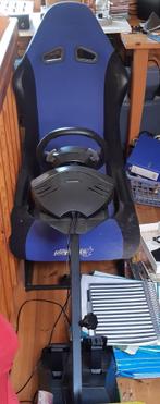 Te koop f1 playseat met race stuur en pendelen, Spelcomputers en Games, Spelcomputers | Sony PlayStation Consoles | Accessoires