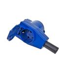 Haakse CEE contrastekker, Caravans en Kamperen, Ophalen, Www.kampeerkoopje.nl, Info@kampeerkoopje.nl, Nieuw