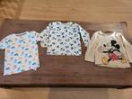 3 shirts Disney baby primark, Kinderen en Baby's, Meisje, Gebruikt, Ophalen of Verzenden, Shirt of Longsleeve