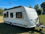 Fendt Opal 515 2016 SG Airco Mover Cassetteluifel Isabella, Caravans en Kamperen, Caravans, Bedrijf, Fendt, 5 tot 6 meter, Tot en met 4