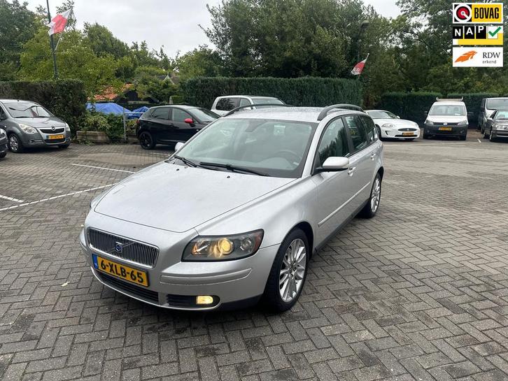 Volvo V50 2.4 automaat , leer , pdc , 148.000 km, Auto's, Volvo, Bedrijf, Te koop, V50, ABS, Airbags, Airconditioning, Boordcomputer