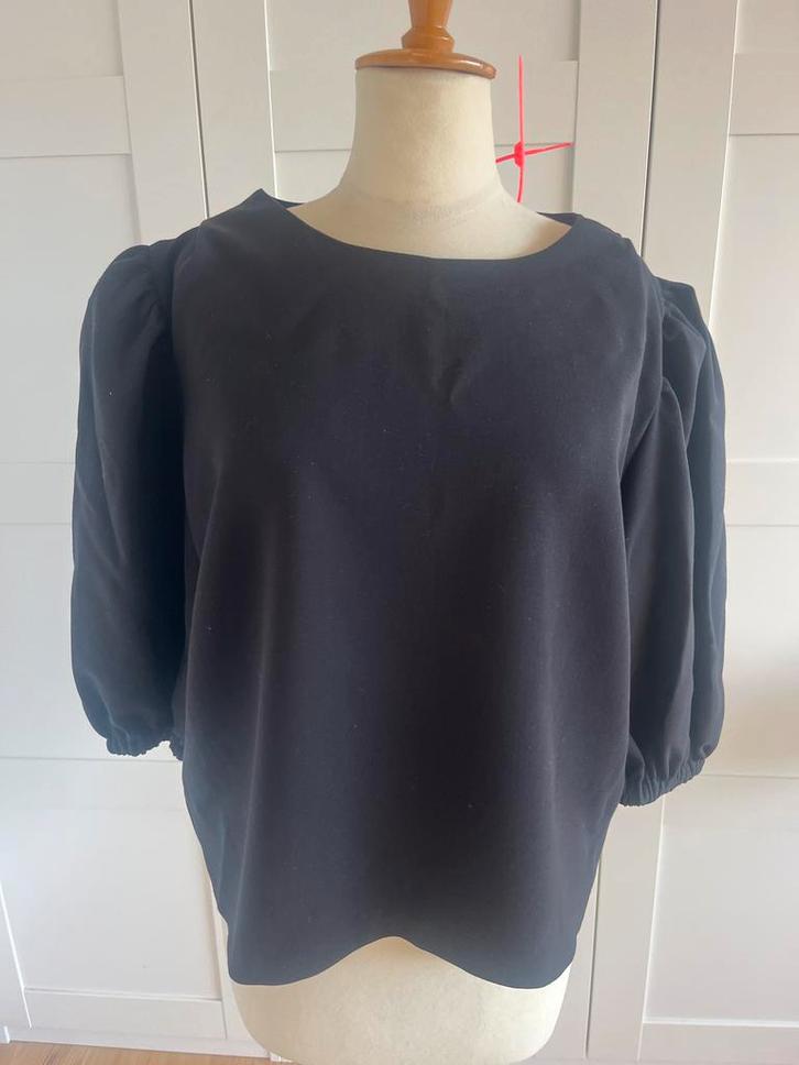 Janice zwarte blouse - Nieuw!, Kleding | Dames, Blouses en Tunieken, Nieuw, Zwart, Ophalen of Verzenden