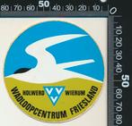 Sticker: Wadloopcentrum Friesland - Holwerd - Wierum, Ophalen of Verzenden, Zo goed als nieuw, Dier en Natuur