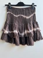 GARCONNE kort rokje tie dye bruin Ibizastyle mt TU, Verzenden, Parijs, Nieuw, Garconne