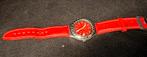Swatch watches HAPPY JOE redRare swiss quartz, Sieraden, Tassen en Uiterlijk, Horloges | Dames, Overige materialen, Polshorloge