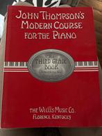 John Thompson Piano Cursus - Derde Graad, Klassiek, Les of Cursus, Ophalen of Verzenden, Zo goed als nieuw