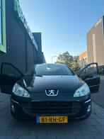 Peugeot 407 2.0 16V 2005 Zwart, Auto's, Voorwielaandrijving, 745 kg, 136 pk, 74 €/maand