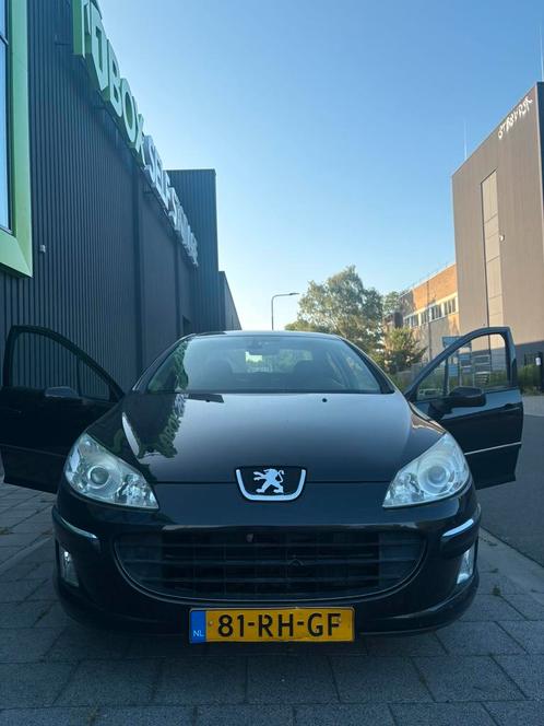 Peugeot 407 2.0 16V 2005 Zwart, Auto's, Peugeot, Particulier, Benzine, C, Sedan, Handgeschakeld, Origineel Nederlands, Zwart, Voorwielaandrijving