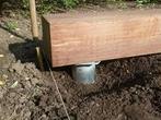 Schroef fundering, Ophalen of Verzenden, Zo goed als nieuw, Hout