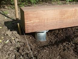 Schroef fundering, Tuin en Terras, Terrasdelen en Vlonders, Zo goed als nieuw, Hout, Ophalen of Verzenden