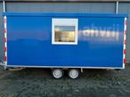 Te koop grote snelverkeer schaftwagen / bouwkeet tandemasser, Doe-het-zelf en Verbouw, Bouwketen en Schaftketen, Ophalen, Zo goed als nieuw