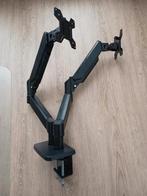 Arm voor 2 beeldschermen, Computers en Software, Monitoren, Ophalen, Zo goed als nieuw