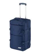 Nieuw: Reistas met wieltjes Marine blauw vd Vriendenloterij, Uitschuifbare handgreep, 30 cm of meer, Blauw, Nieuw