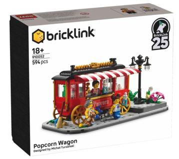 Lego Bricklink Retro Popcorn Cart 910052 beschikbaar voor biedingen