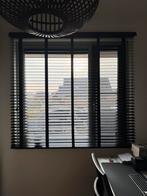 Zwarte jaloezieën 2 stuks -  1860 breed & 2080 breed, Ophalen, Strak modern, Gebruikt, Zwart