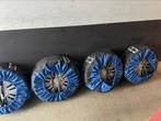Volkswagen Up vier zomerbanden met stalen velgen en  wieldo, Ophalen, 14 inch, Gebruikt, 175 mm