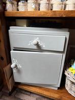 Gepimpt Nachtkastje met Krijtverf - 51x40x36 cm, Ophalen, Overige materialen, Minder dan 50 cm, Gebruikt