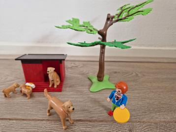 Playmobil Golden Retrievers met puppy's 6134 beschikbaar voor biedingen