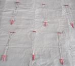 Nog wat verenstaal onderlijnen met swivel en krimpkousje., Watersport en Boten, Ophalen of Verzenden, Nieuw, Vislijn