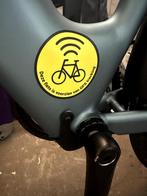 Fiets Sticker(s) GPS Tracking 75MM Rond [Geel] Nieuw, Ophalen of Verzenden, Nieuw