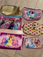 Pennen etui toilettas frozen disney prinsessen mickey mouse, Ophalen of Verzenden, Zo goed als nieuw