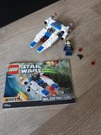 75160 Starwars U-Wing Microfighter, Ophalen of Verzenden, Zo goed als nieuw, Complete set, Lego