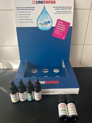 Diverse vitamine van uniswiss beschikbaar voor biedingen