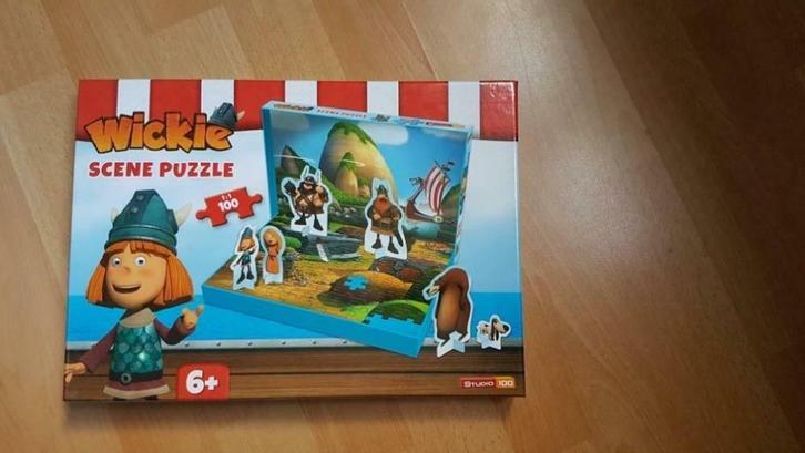 Wicky / Wickie de Viking 3D-Puzzel Studio 100 Puzzel, Kinderen en Baby's, Speelgoed | Kinderpuzzels, Gebruikt, 6 jaar of ouder