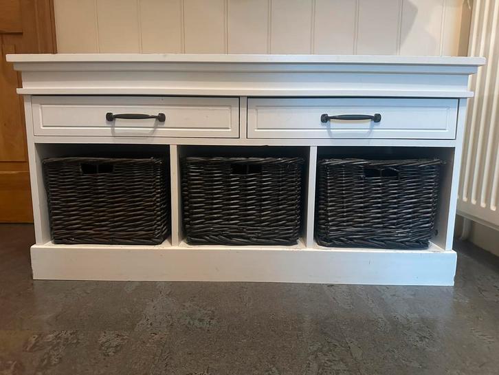 Dressoir halbank kast, Huis en Inrichting, Kasten | Dressoirs, Gebruikt, 50 tot 100 cm, 25 tot 50 cm, Met lade(s), Ophalen