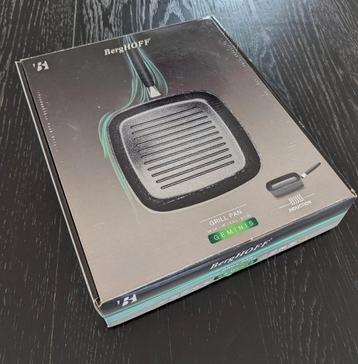 NIEUW: Berghoff Geminis Grillpan 24cm met anti-aanbaklaag beschikbaar voor biedingen