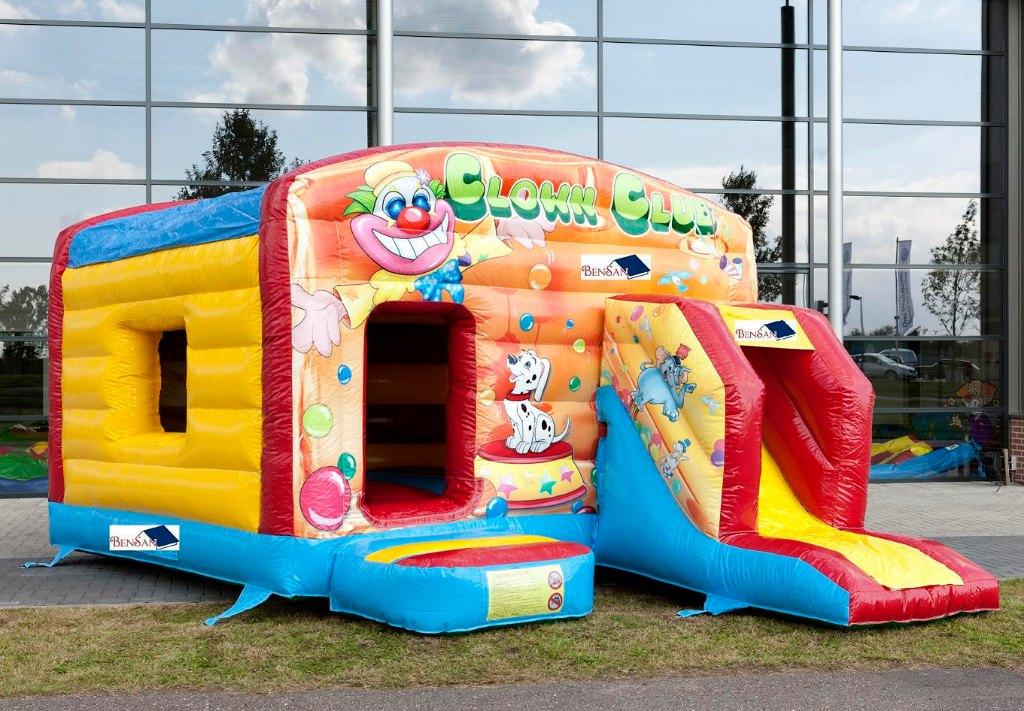 springkussen springkussens multiefun clown bensan enter, Ophalen, Zo goed als nieuw, Overige